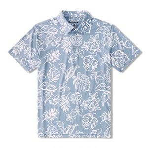 Chubbies The Better Beleaf It Performance Polo Shirt Short Sleeve L